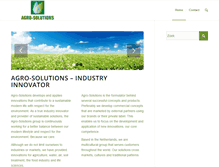Tablet Screenshot of agro-solutions.nl